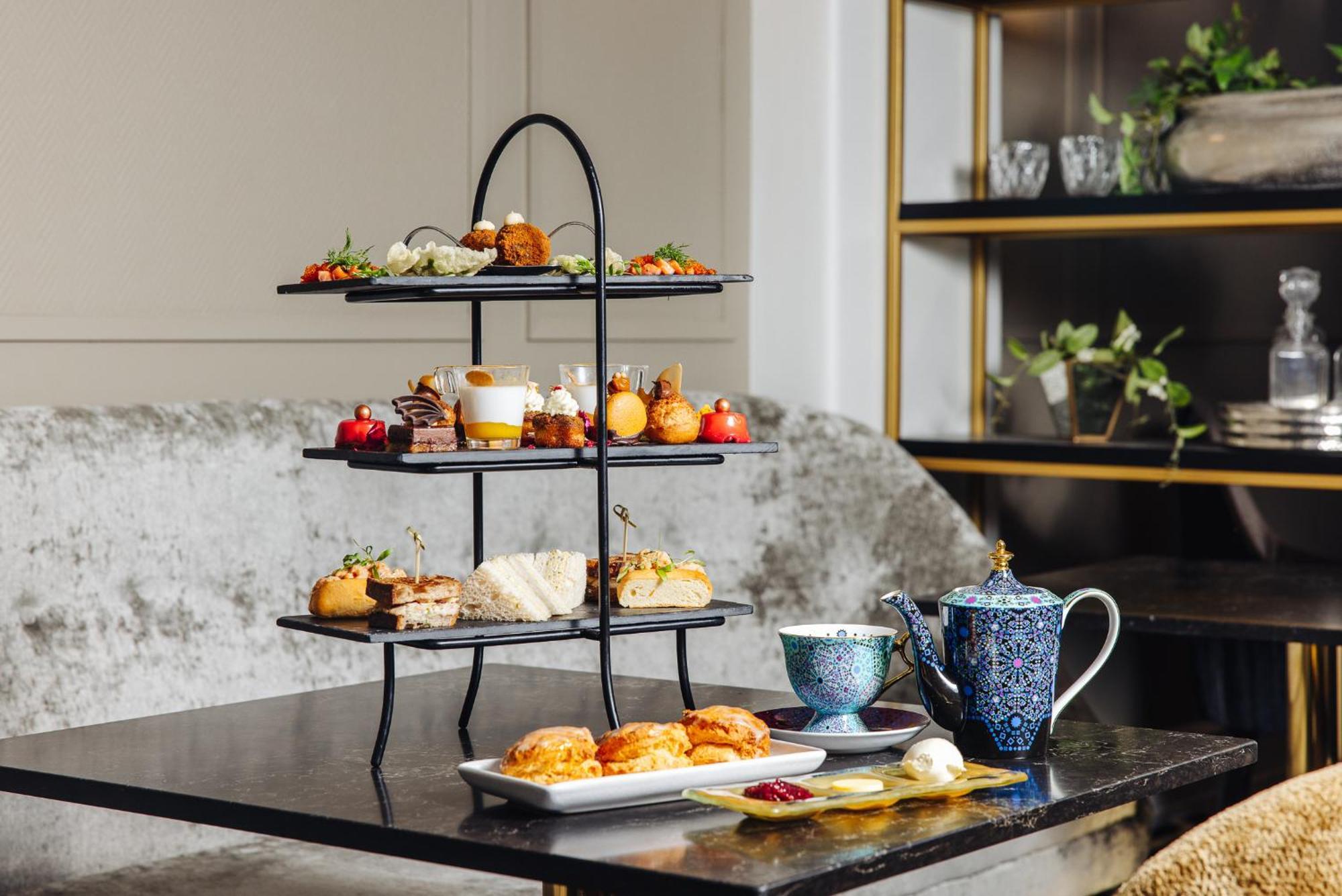 Fable Auckland, Mgallery Екстер'єр фото Afternoon tea at the Hilton London Paddington